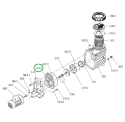 Badu Top Bettar Serie 8 - 12 - 14 Vervangonderdeel -Zwembad Verkoopwinkel image 1171 2490