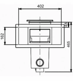 BWT Aquareva Breedbek Skimmer - Blauw -Zwembad Verkoopwinkel image 1317 2347