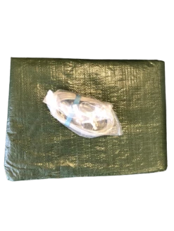 Budget Winterafdekking 5,00 X 8,55m Ovaal / Achthoek (groen)