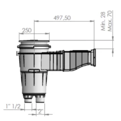 Astralpool Breedbek Design Skimmer - Wit -Zwembad Verkoopwinkel image 1643 2357