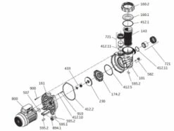 Badu Alpha Eco Soft Behuizing Schoepenrad -Zwembad Verkoopwinkel image 1715 2722